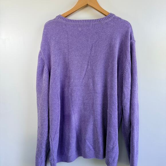 Alfred Dunner Victoria Falls Chenille Embroidered Sweater Size 3X - Picture 2 of 10